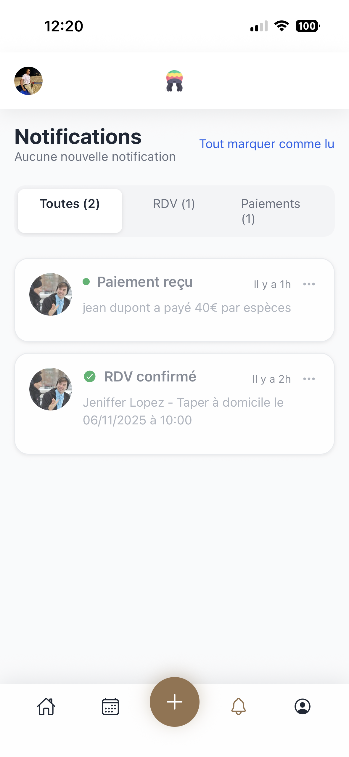 Veuch App - Notifications